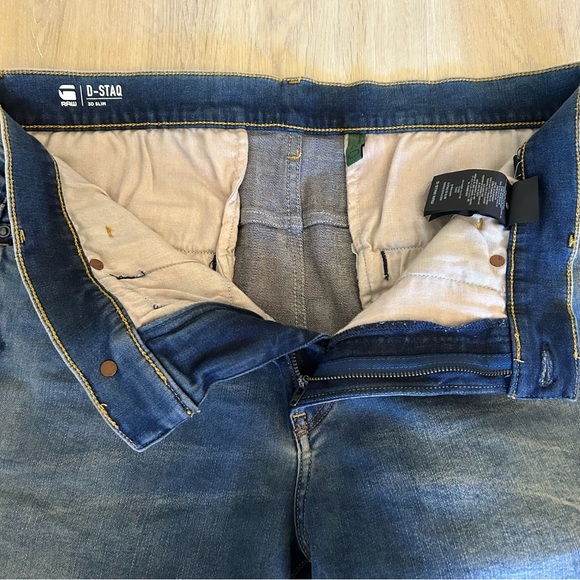 Men’s G-Star Raw D-Stad 3D Slim Jeans size 34x30 - Picture 4 of 8